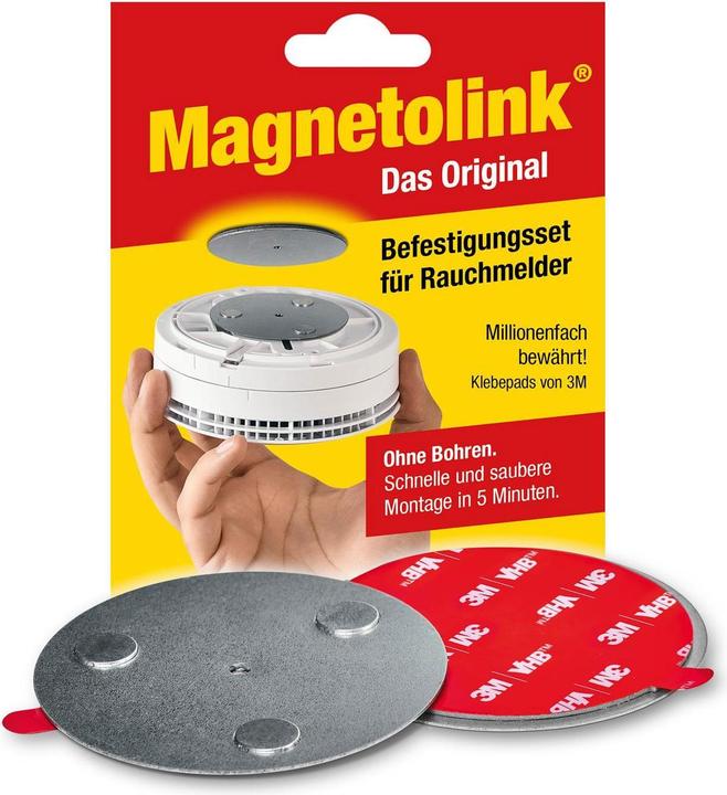Produktbild Ei Electronics Magnet-Befestigung für Rauchwarnmelder (Ø x H) 65 mm x 1.1 mm