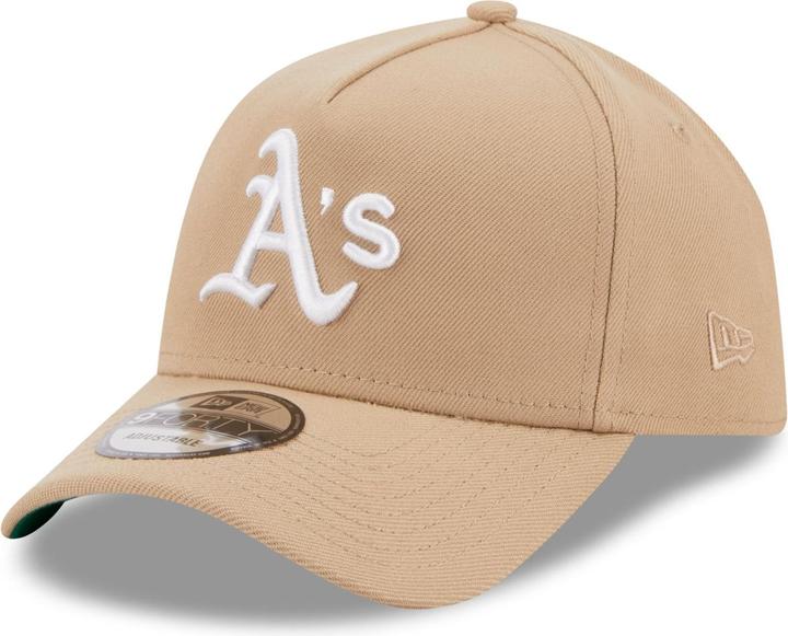 Actual product image New Era 9Forty A-Frame Cap - Oakland Athletics camel (One size)
