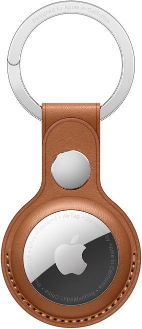 Image du produit Apple Porte-clés en cuir AirTag