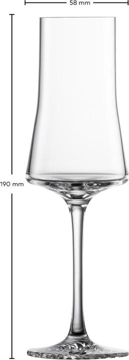 Produktbild Zwiesel ZWG Grappaglas Echo 147ml (1.47 dl, 4 x, Likörgläser + Grappagläser)