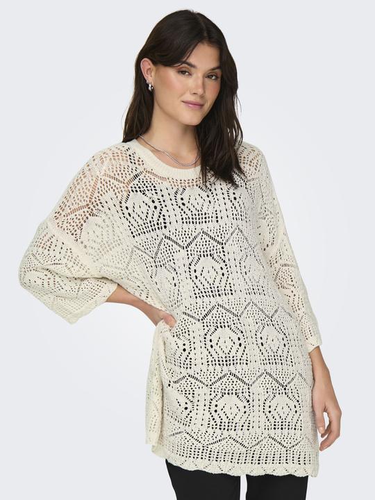 Immagine prodotto Only Maglia all'americana con scollo rotondo e spalla scesa Maglia lavorata a maglia (XS)