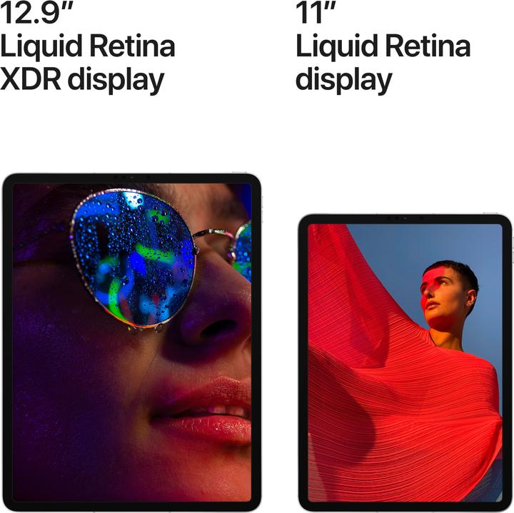 Actual product image Apple iPad Pro 2021 (5. Gen) (5G, 12.90", 2000 GB, Silver)