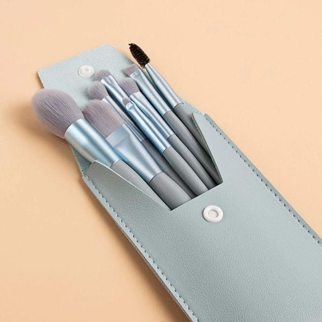 Actual product image MU Style Make up brush with case (Set)