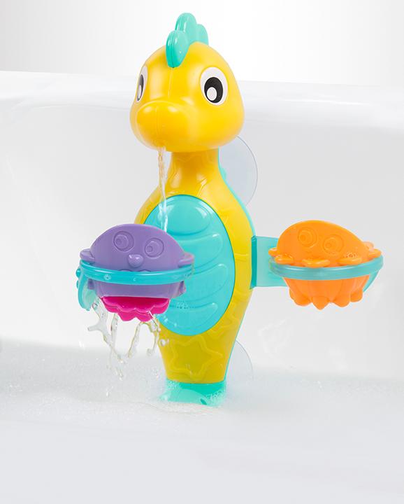 Image du produit Playgro Jouet de bain hippocampe à jet d'eau
