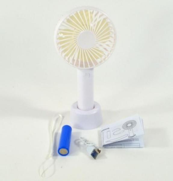 Actual product image Kögler Handventilator mit Standfuss, in FensterboxH: 21cm B: 10,5cm T: 6,5cm