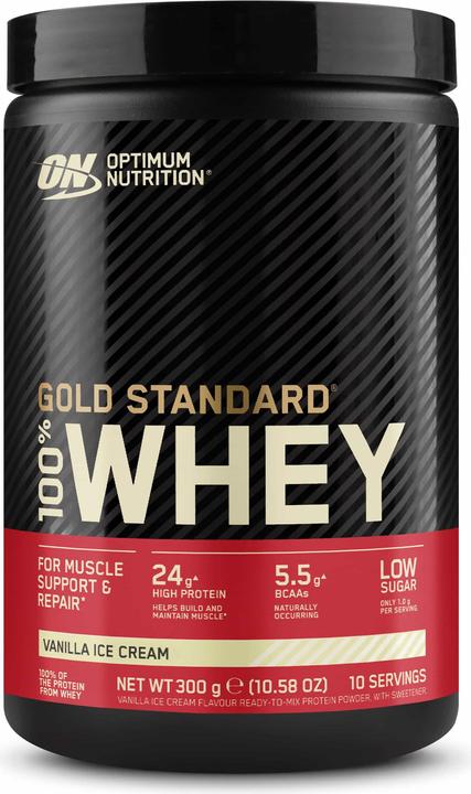 Produktbild Optimum Nutrition 100% Whey Gold Standard (Vanilla Ice Cream, 1 Stk., 300 g)