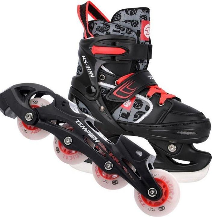 Tempish RS Ton Duo Led Jr verstellbare Schlittschuhe (30, 31, 32, 33)