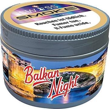 Image du produit Swiss Smoke Tabac à chicha Balkan Night