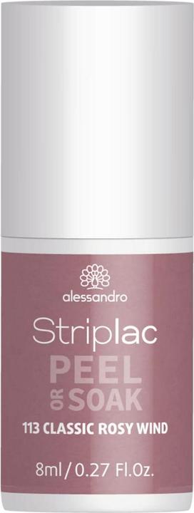 Immagine prodotto Alessandro Striplac Peel or Soak (113 Vento Classico Rosato, Vernice UV gel)