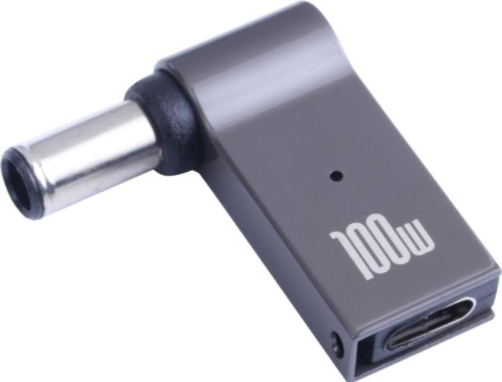Image du produit PowerGuard USB-C to Notebook Charger Adapter DC Barrel (6.0 x 3.7mm, 0.6mm) (100 W)