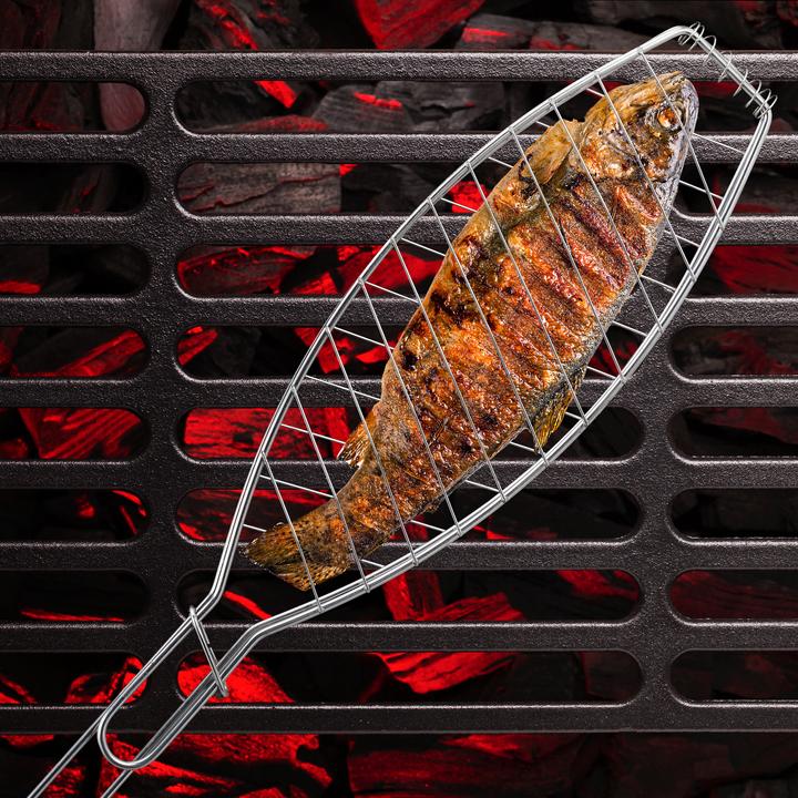 Produktbild Relaxdays 6x Fischbräter