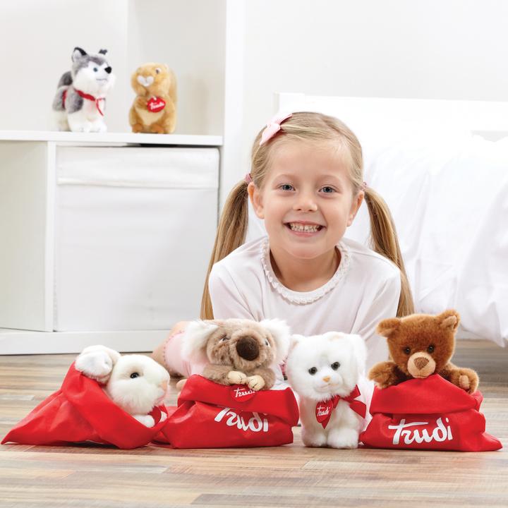 Immagine prodotto Trudi Lupo Trudino peluche, 9x16x17 cm, da 0 anni (16 cm)