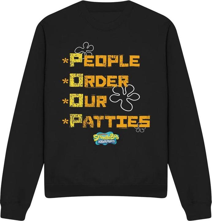 Produktbild Spongebob Squarepants People Order Our Patties Sweatshirt (M)