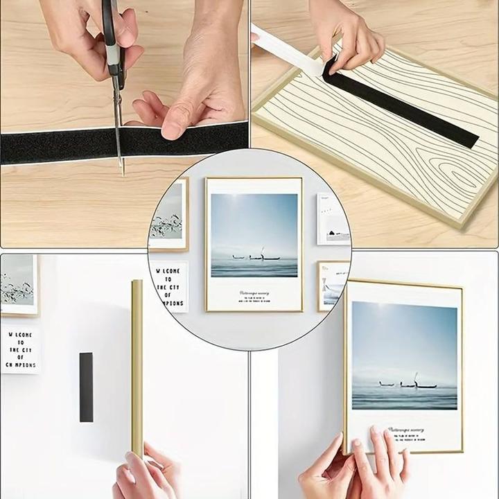 Produktbild König Design Klettband extra stark selbstklebend Abmessung wählbar Klettverschluss 15 - 50 mm (50 mm)