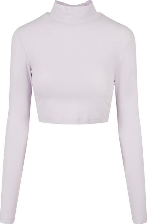 Urban Classics Ladies Organic Cropped Turtelneck Longsleeve