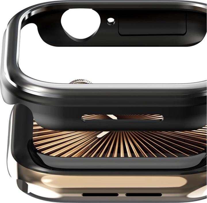 Actual product image Araree Etui Amy do Apple Watch 10 46mm gun metal