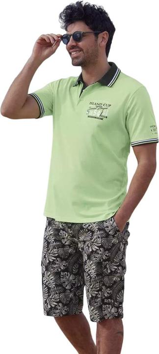 Actual product image Atlas For Men Mens Palm Print Cargo Shorts (40)