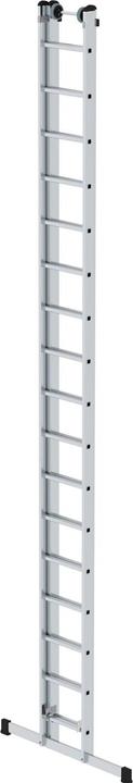 Produktbild Günzburger Sprossen-Schiebeleiter mit Standard-Traverse 2x17 Sprossen (Regalleiter, 3 cm)