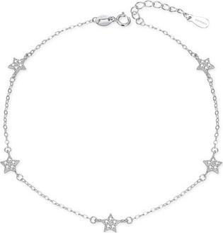 Agato Silver bracelet with glittering stars AGB768/21