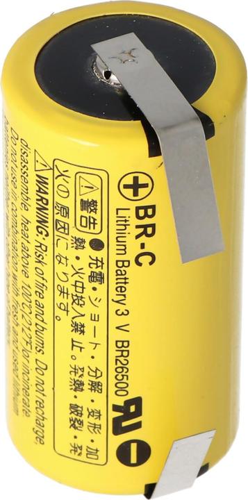 Immagine prodotto Panasonic Akku BR-C Lithium Batterie Baby mit Lötfahnen in U-Form (1 pz., Specifico del dispositivo, 5000 mAh)