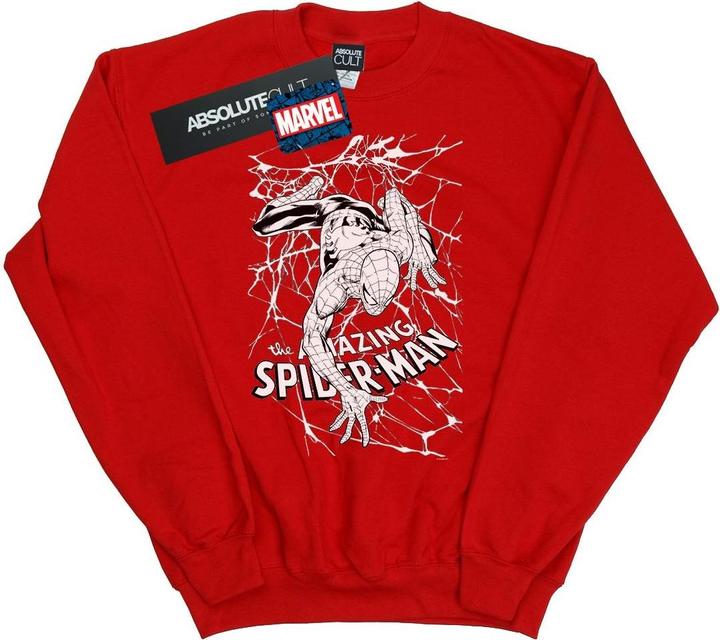 Produktbild SpiderMan Web Crawler Sweatshirt (L)