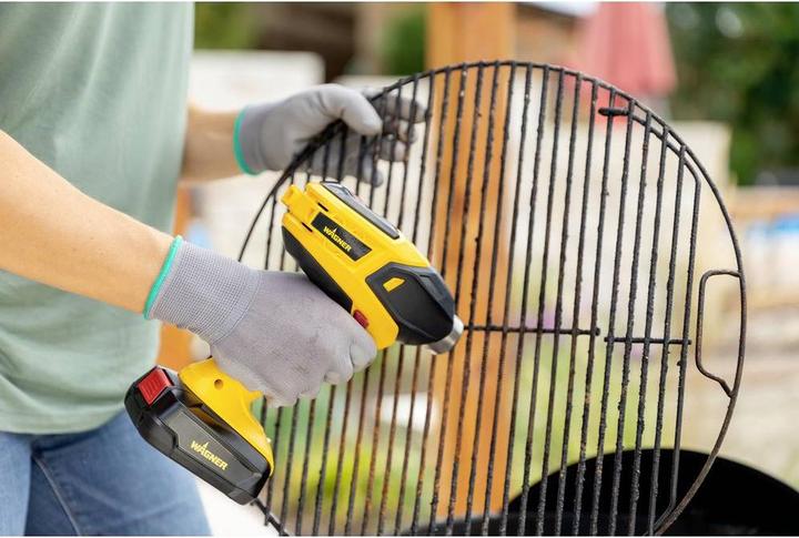 Produktbild Wagner Akku-Farbsprühpistole Universal Sprayer W 600 FLEXiO 18 V inkl. Akku-Heissluftpistole + Starter Kit