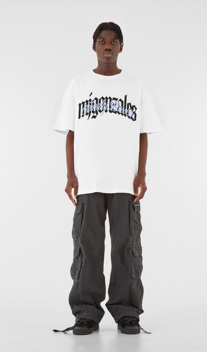 Actual product image Mjgonzales MJG Heavy Oversized Tee - Eternally Blessed Logo - 165557 (M)