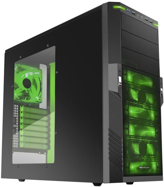Produktbild Sharkoon T9 Value Green Edition (ATX)