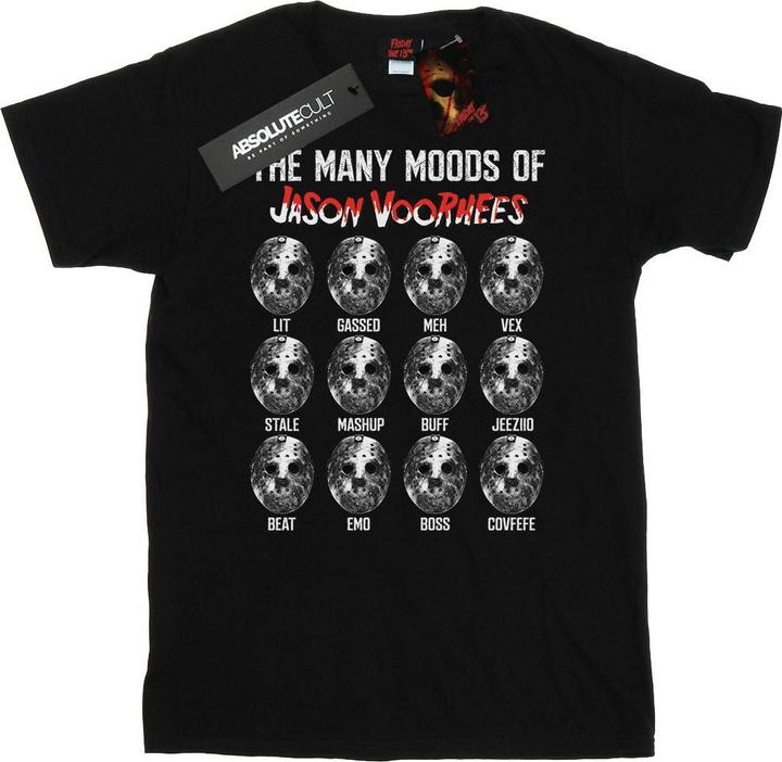 Produktbild Absolute Cult The Many Moods Of Jason Voorhees TShirt (M)