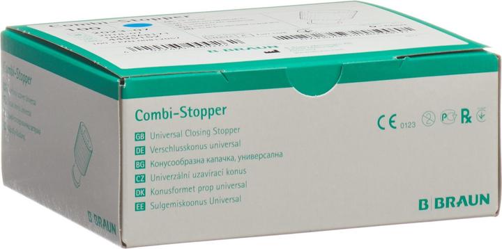 Immagine prodotto Braun Cono di chiusura Combi Medical Luer-Lock blu
