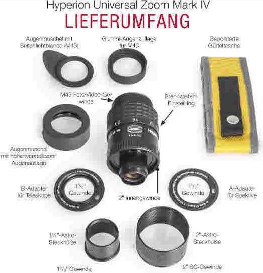 Actual product image Baader Planetarium Hyperion Zoom 8-24mm MarkIV 68°