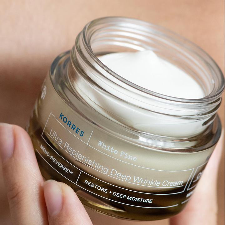Produktbild Korres White Pine Meno Reverse™ Ultra-Replenishing Deep Wrinkle Cream (40 ml, Tagescreme)