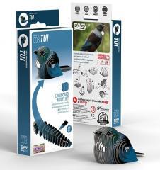 Actual product image Teka Eugy, the curly bird, eco 3D puzzle (27 pieces)