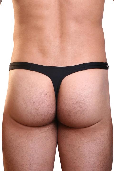 Produktbild Look Me schwarzer Männer String Open Spirit von Marlboro (L)