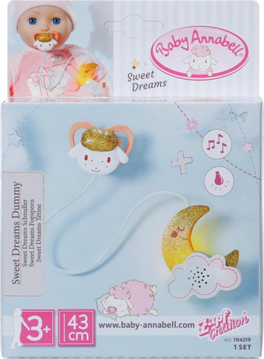 Produktbild Baby Annabell Sweet Dreams Schnuller
