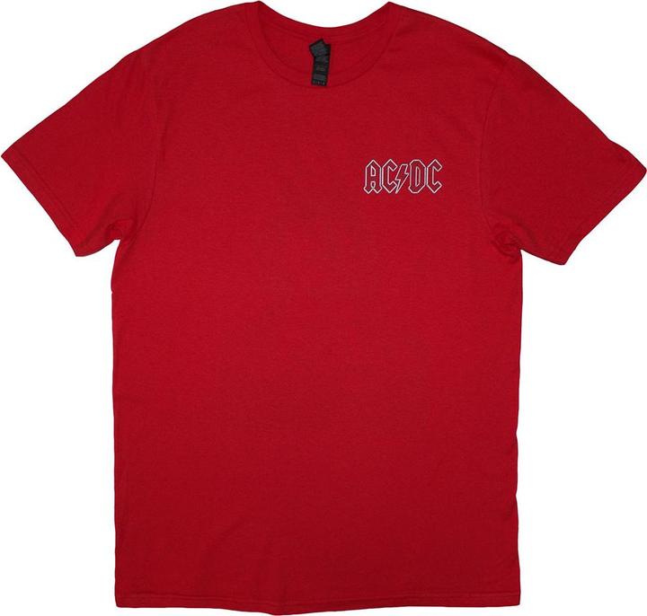 AC/DC Lock Up Your Daughters TShirt Rückseitiger Aufdruck