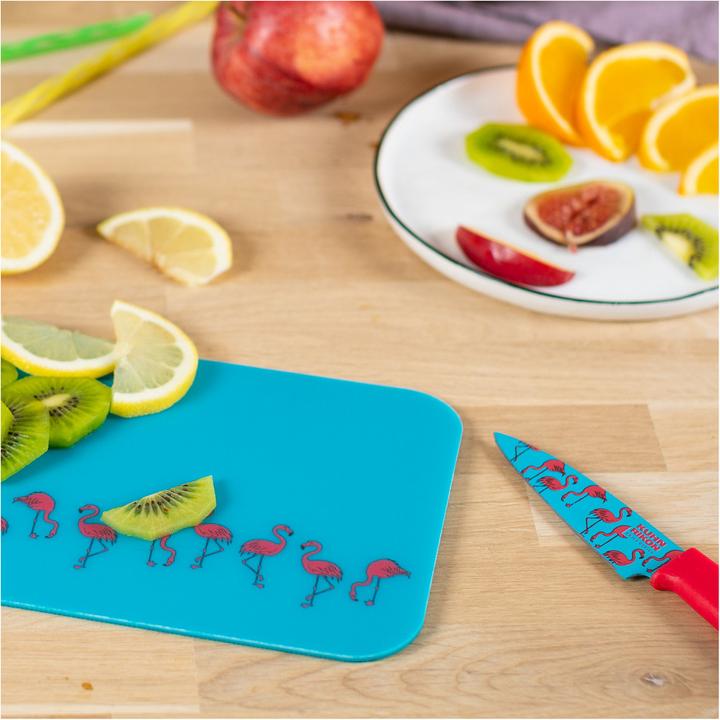 Produktbild Kuhn Rikon Colori Rüstmesser / Schneidebrett Set