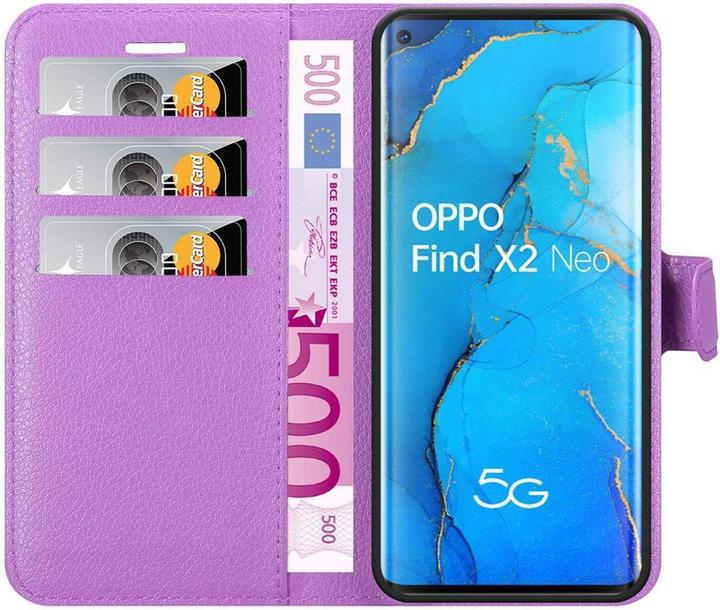 Productafbeelding Cadorabo Boek met kaft met standfunctie (Oppo Find X2 Neo)