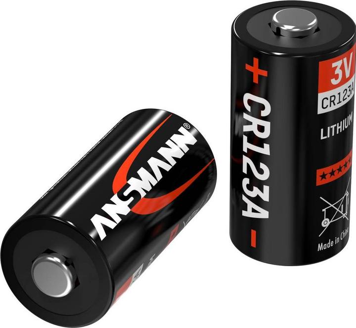 Produktbild Ansmann Fotobatterie CR-123A Lithium C (6 Stk., CR123A, 1375 mAh)