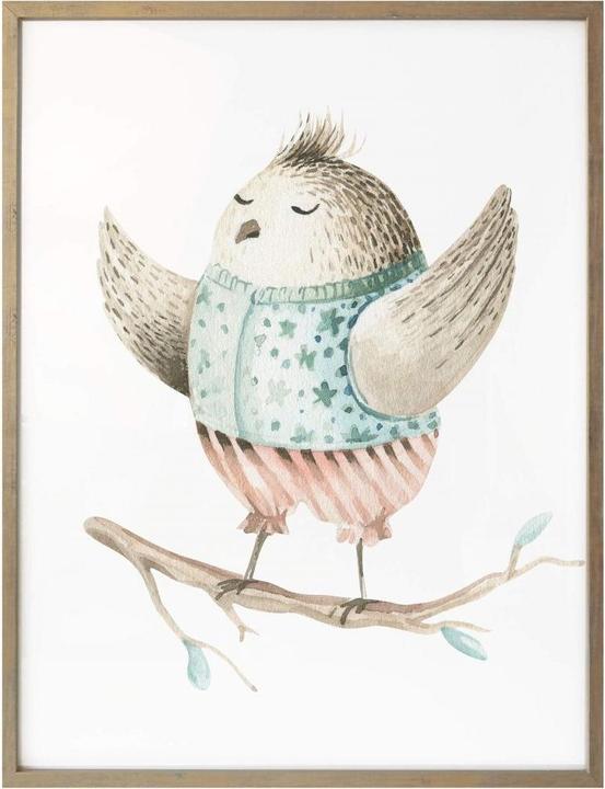Produktbild Trenddeko Vögelchen 02 (24 x 30 cm)