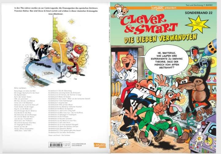 Produktbild Clever und Smart Sonderband 22: Die lieben Verwandten (Francisco Ibáñez, Deutsch)