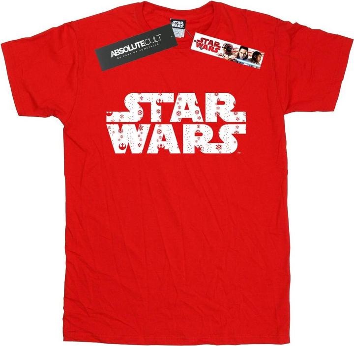Star Wars Christmas Logo TShirt (M)