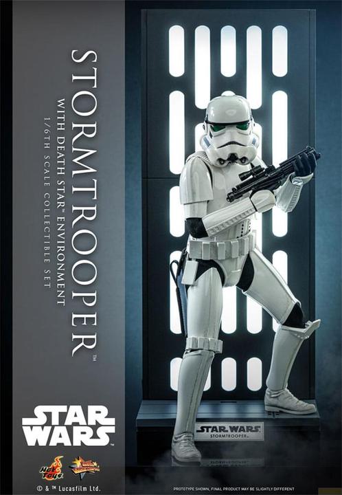 Produktbild Hot Toys Star Wars Movie Masterpiece Actionfigur 1/6 Stormtrooper with Death Star Environment 30 cm