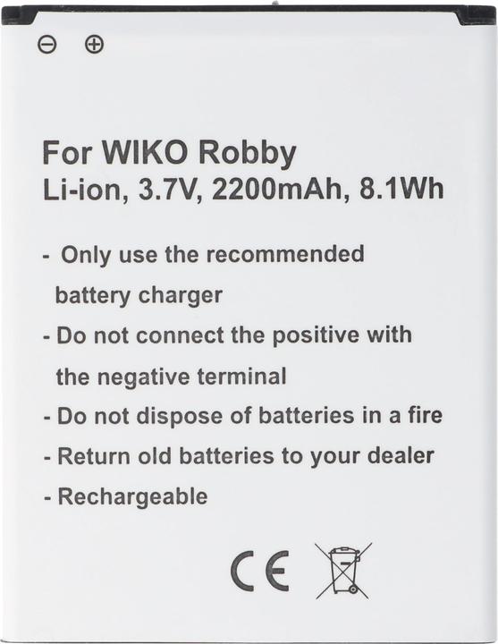 Image du produit Wiko Akku Robby V3750AN, 5212, P104-T19001-000