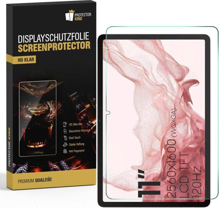 Produktbild Protectorking 1x Displayschutz HD Klar Full Cover (1 Stück, Galaxy Tab S9 Ultra)