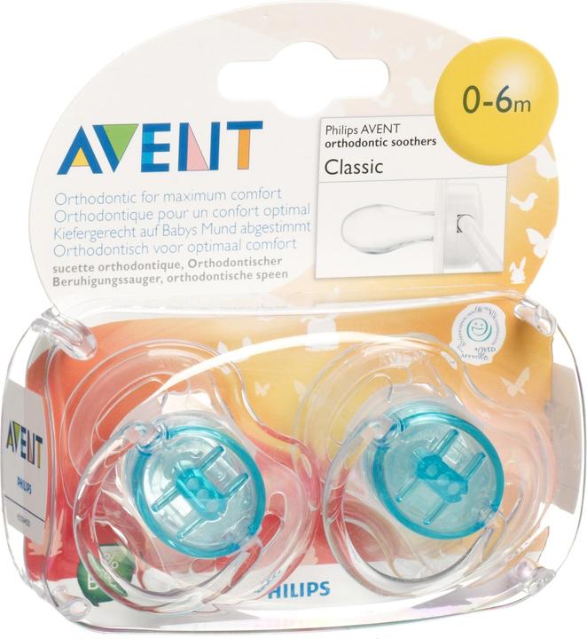 Produktbild Philips Avent Schnuller (2 x, bis 6 Monate)