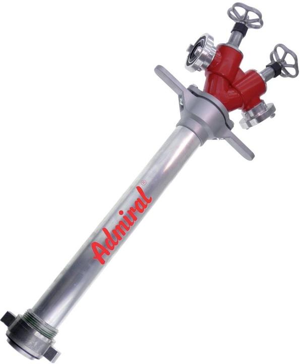 Admiral Hydrant standpipe STORZ aluminium DN 80 2 x C-outlet, 2 valves (1 pcs.)
