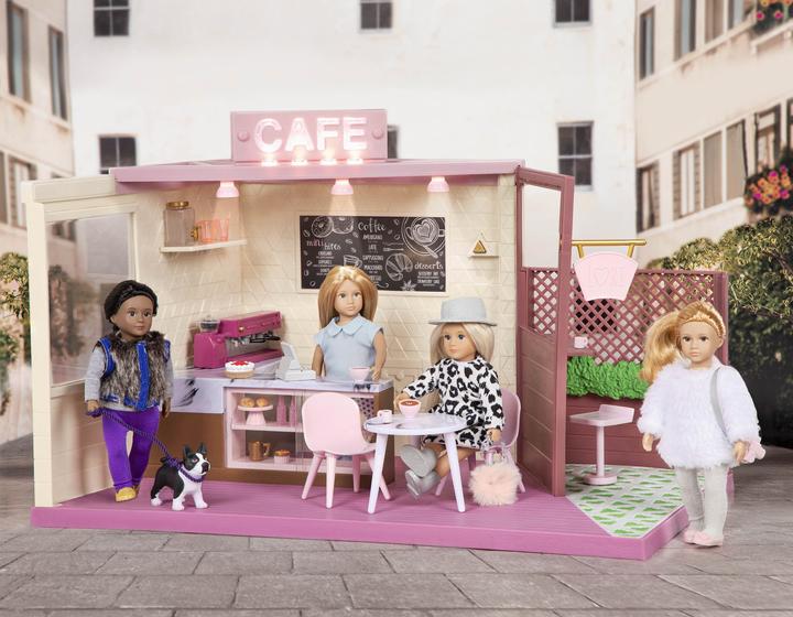 Produktbild Lori Puppenhaus Café mit Terrasse