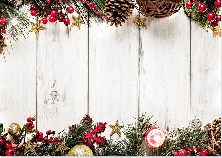 Produktbild Trendform Papiertischset White Christmas (48 Stk., 42 x 30 cm)