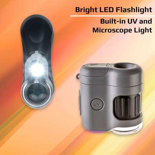 Actual product image Carson Microscope avec LED MicroMiniHookUp